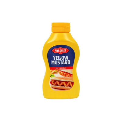 Fresh Street Yellow Mustard, 237ml, Pet Bottle