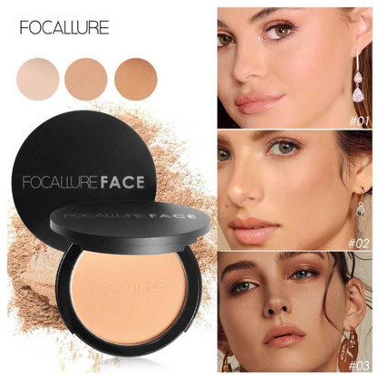 Focallure Face Powder, Waterproof, 01 FA-16 EN-Fa-16-1-3
