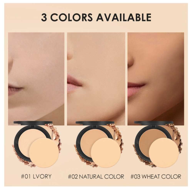 Focallure Face Powder, Waterproof, 01 FA-16 EN-Fa-16-1-3