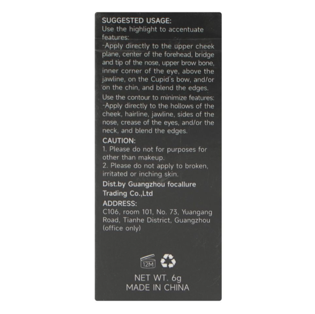 Focallure Highlighter Contour Stick, 02 EN-FA-01-02-3