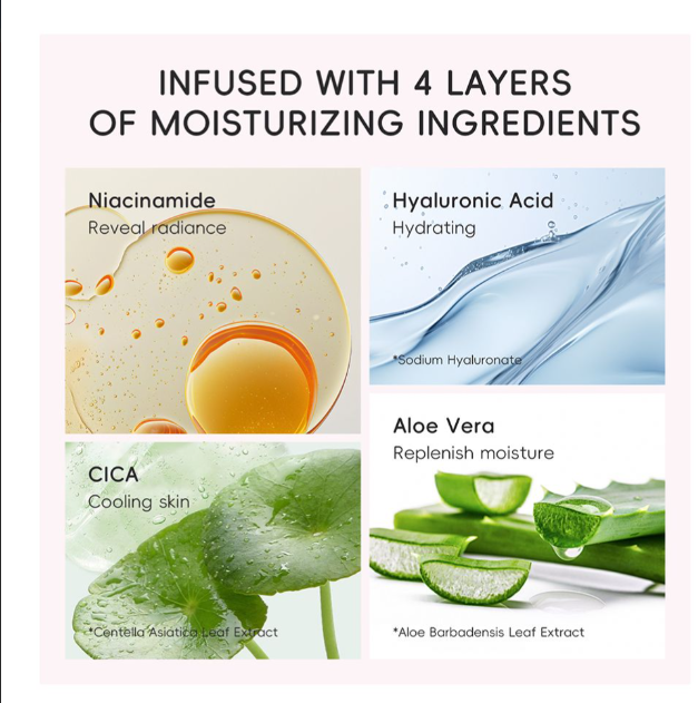 Laikou Japan Sakura V-Line Lifting Chin Sheet Mask, Niacinamide, Hyaluronic Acid, Aloe Vera, For All Face Shapes, 25g, LK33781A