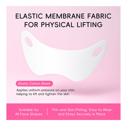 Laikou Japan Sakura V-Line Lifting Chin Sheet Mask, Niacinamide, Hyaluronic Acid, Aloe Vera, For All Face Shapes, 25g, LK33781A