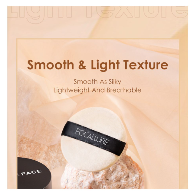 Focallure Matte Setting Loose Powder, Waterproof, Oil-Control, 7g, FA-15