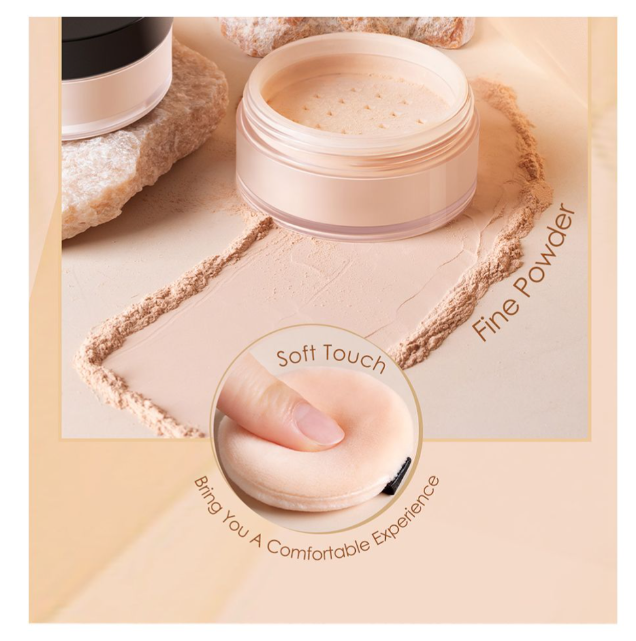 Focallure Matte Setting Loose Powder, Waterproof, Oil-Control, 7g, FA-15