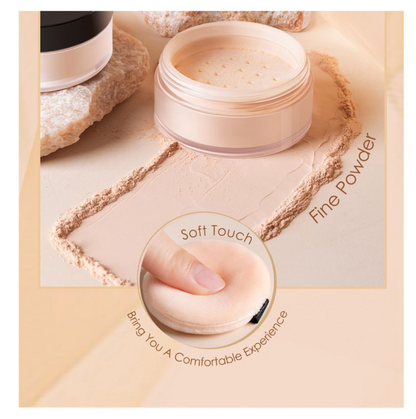 Focallure Matte Setting Loose Powder, Waterproof, Oil-Control, 7g, FA-15