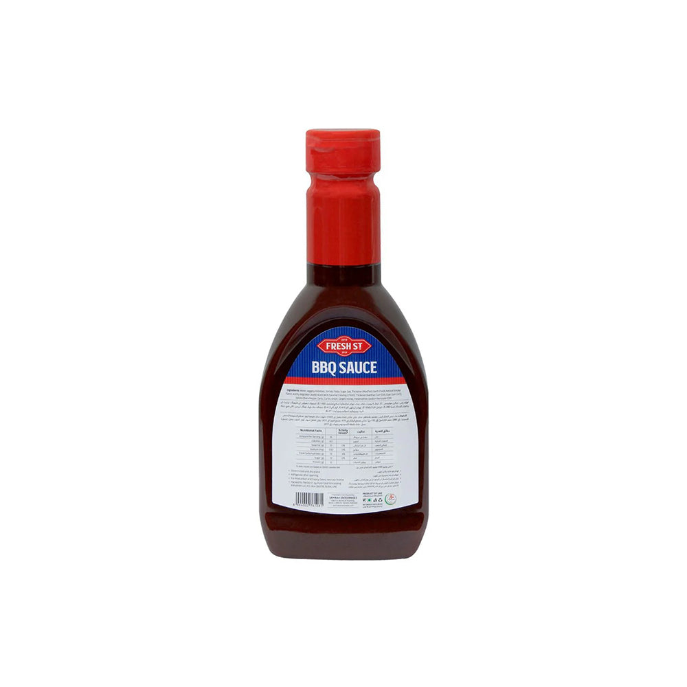 Fresh Street BBQ Sauce — back of pack