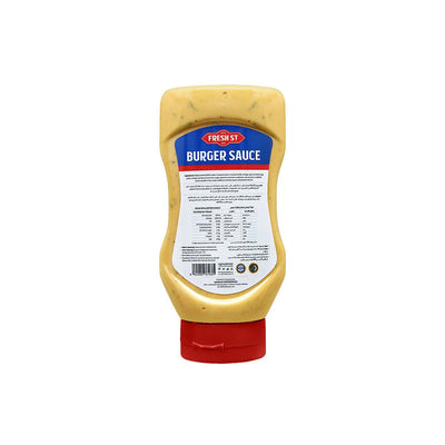 Fresh Street Burger Sauce — back of pack