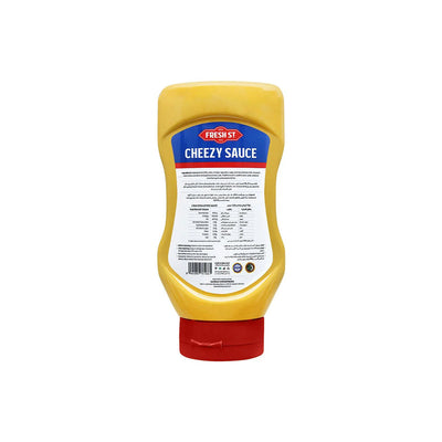 Fresh Street Cheezy Sauce — back of pack
