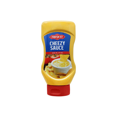 Fresh Street Cheezy Sauce — front of pack