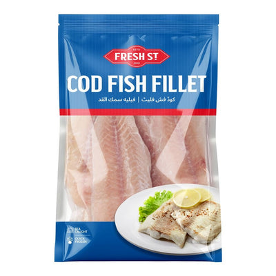 Fresh Street Cod Fish Fillets — front of pack