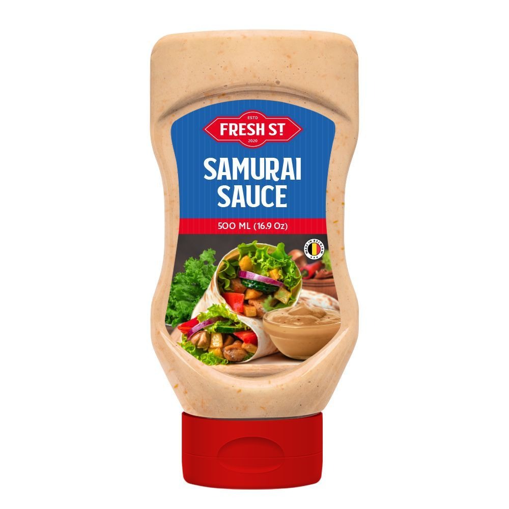 Fresh Street Samurai Sauce — front of pack