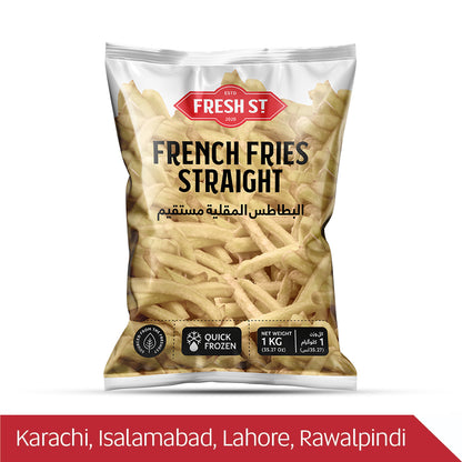 Fresh St French Fries Straight 1kg