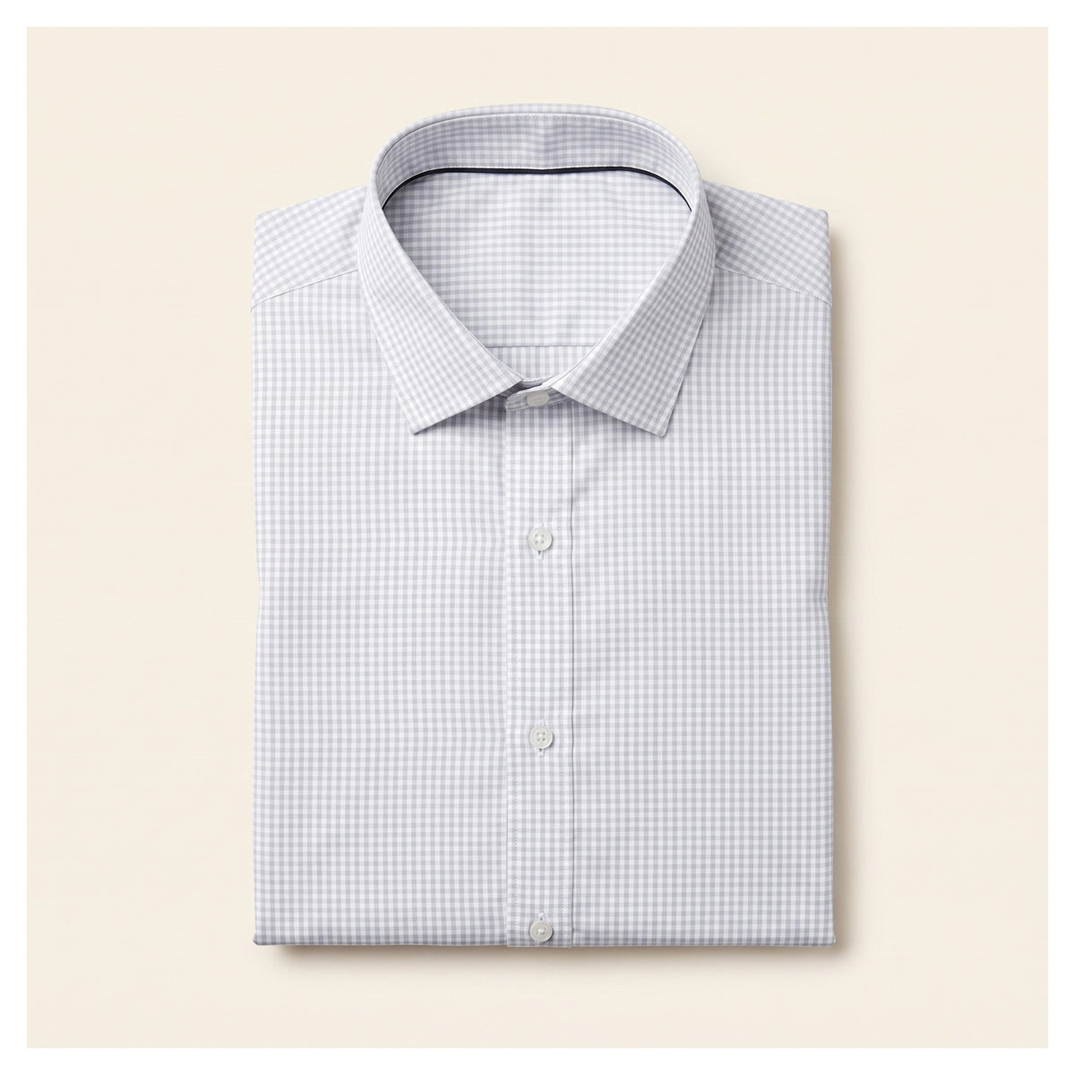 Basix Men's Signature Check Shirt Grey Ds-03