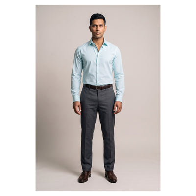 Basix Men's Signature Lining Shirt Green Ds-021