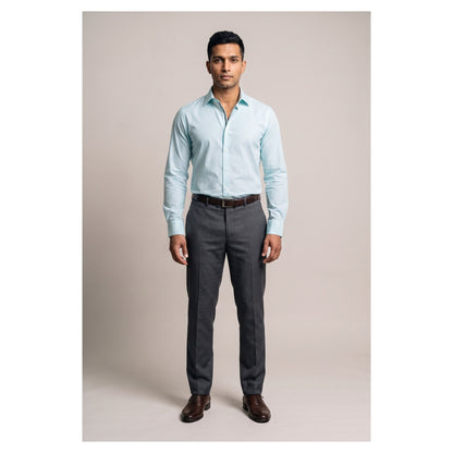 Basix Men's Signature Lining Shirt Green Ds-021