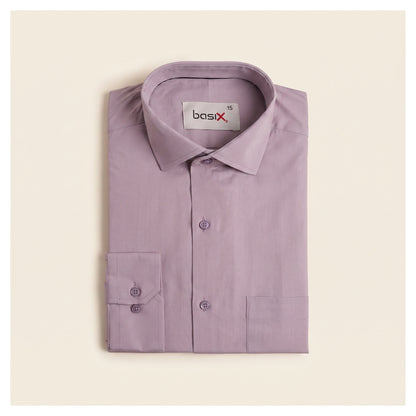Basix Men's Basic Shirt Pink Ds-03