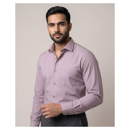 Basix Men's Basic Shirt Pink Ds-03