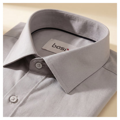 Basix Men's Signature Shirt Double Grey Ds-023