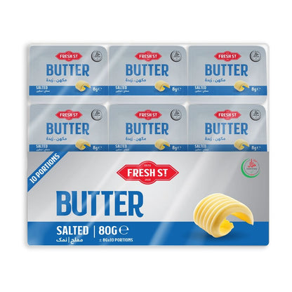 Fresh St  Butter Salted 08Gm X 10