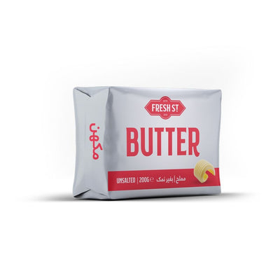 Fresh St Butter Unsalted 200Gm