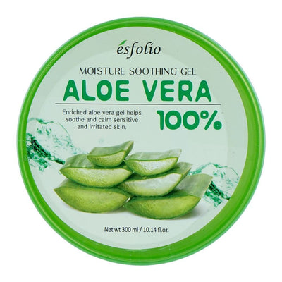 Esfolio 100% Aloe Vera Moisture Soothing Gel, 300ml