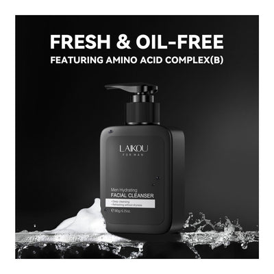 Laikou Men Creamy Lather Facial Cleanser  Amino Acid  For Men  180g  LK80761A