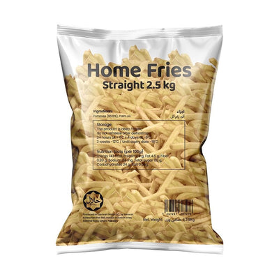 Home Fries Straight 2.5Kg