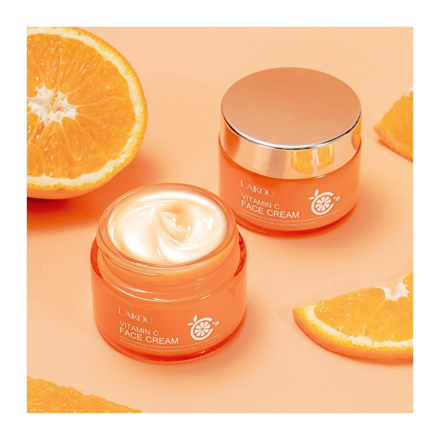 Laikou Vitamin C Face Cream  Anti-Oxidant  For Smooth Skin  50g  LK83083D