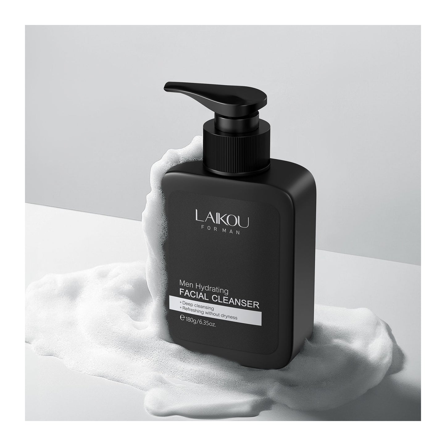 Laikou Men Creamy Lather Facial Cleanser  Amino Acid  For Men  180g  LK80761A