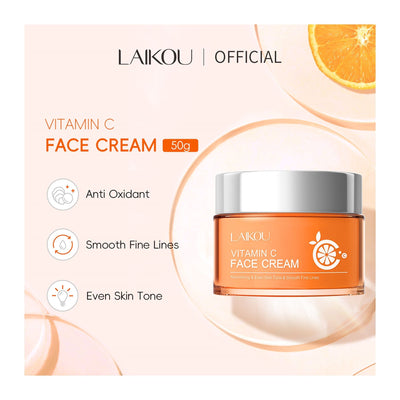Laikou Vitamin C Face Cream  Anti-Oxidant  For Smooth Skin  50g  LK83083D