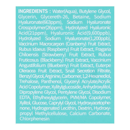 Esfolio Hyaluronic Acid Moisturizing Sodium Hyaluronate Ampoule, 30ml