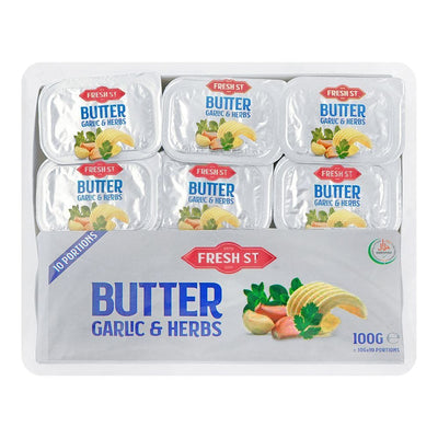 Fresh St Butter & Garlic Herb 10Gm X 10