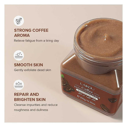 Laikou Coffee Exfoliating Body Scrub  350g  LK83656A