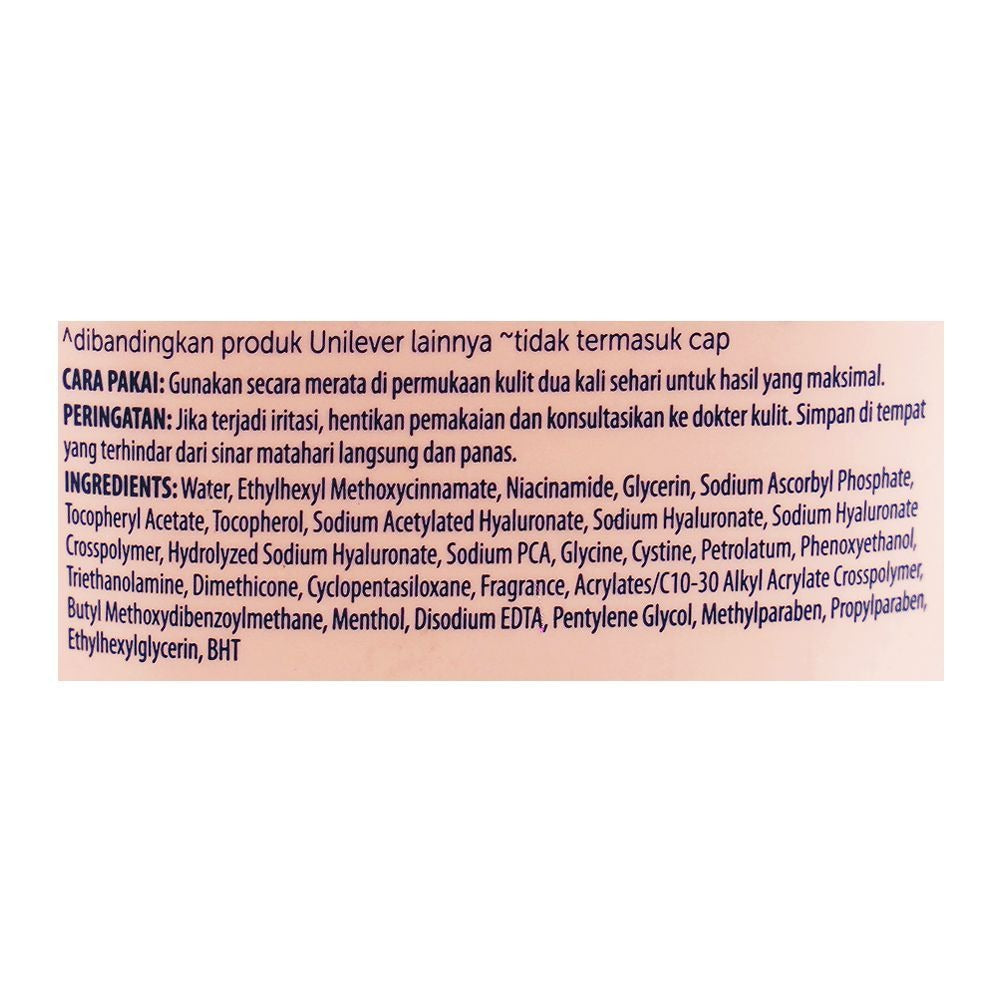 Vaseline Hijab Bright 12H Perfume Tech All Day Radiant Cooling Serum  180ml