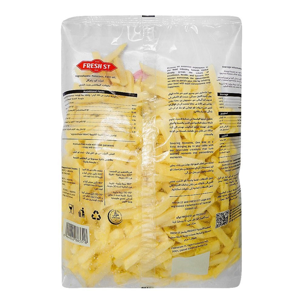 Fresh St French Fries Straight 1kg