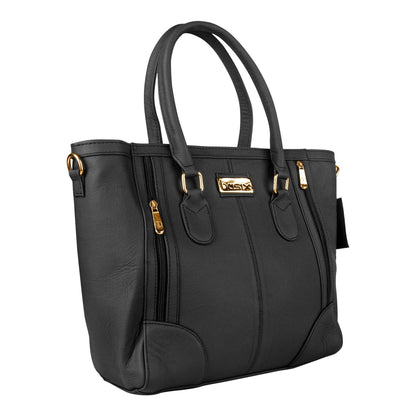Basix Ladies Hand Bag  Black