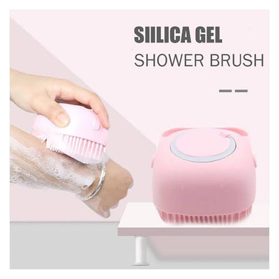 Silicone Massage Bath Brush  Assorted Colors  1 Piece