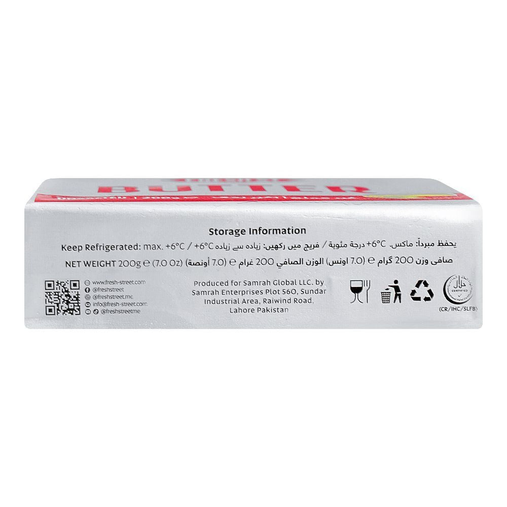 Fresh St Butter Unsalted 200Gm