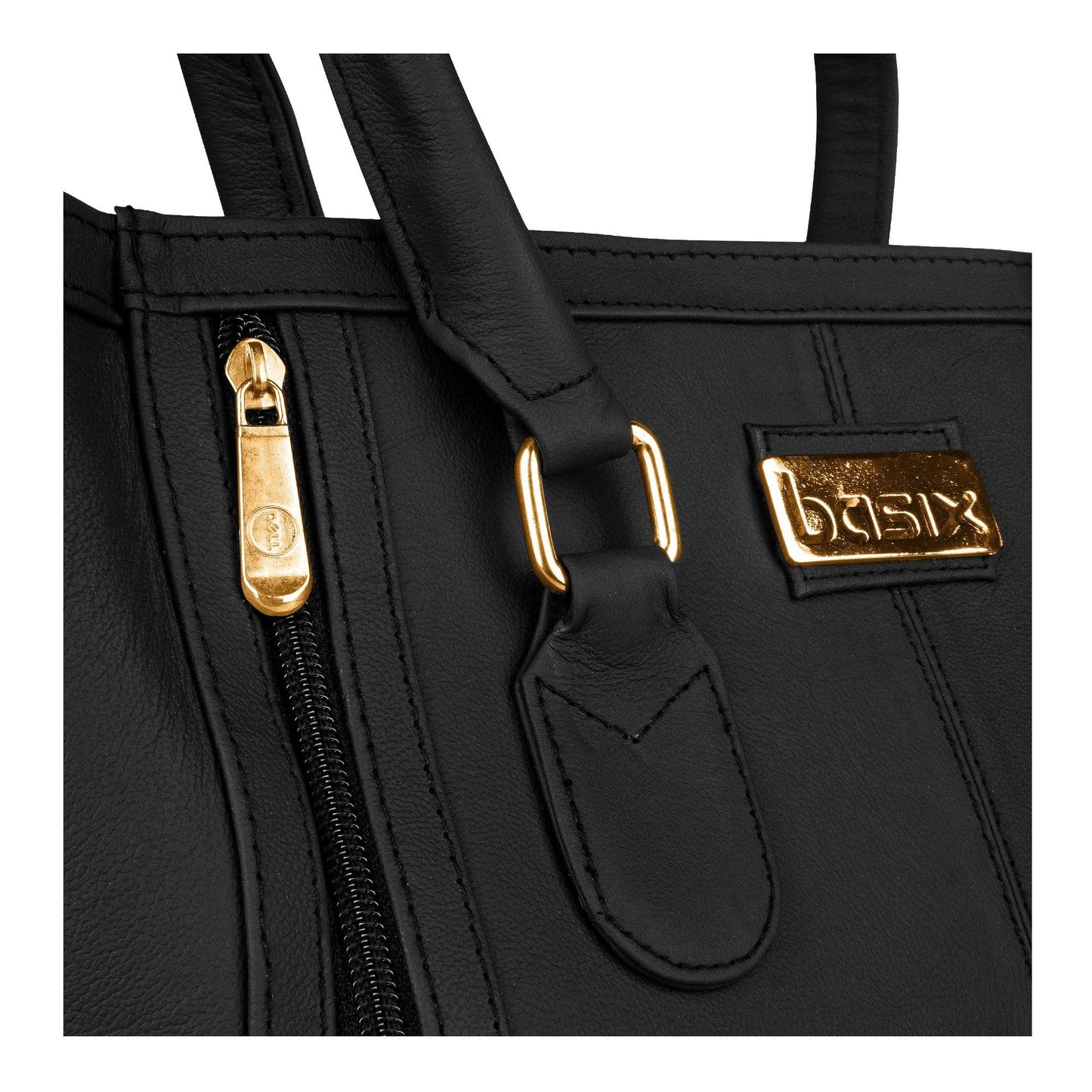 Basix Ladies Hand Bag  Black