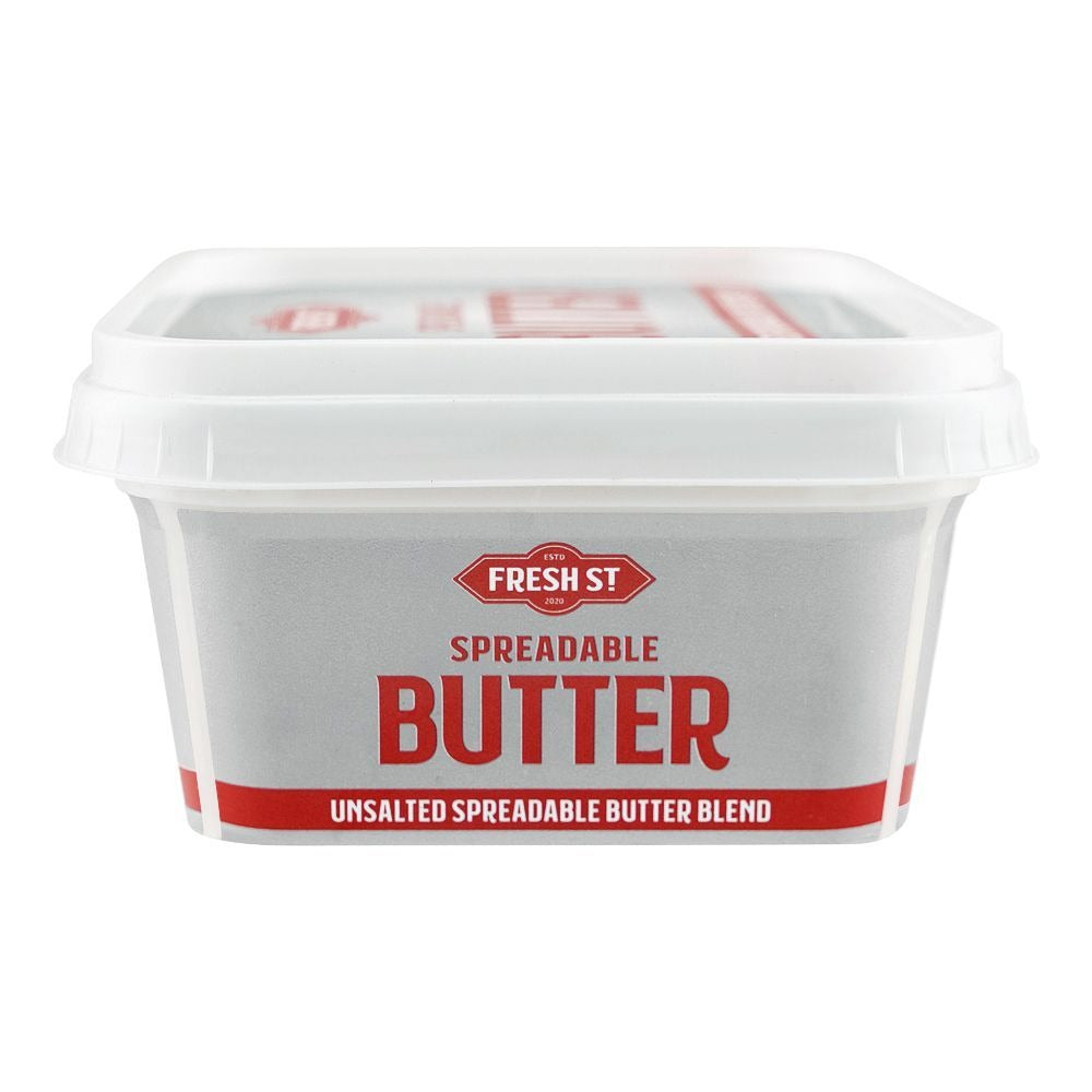 Fresh Street Spreadable Butter Unsalted 250g — nutritional information
