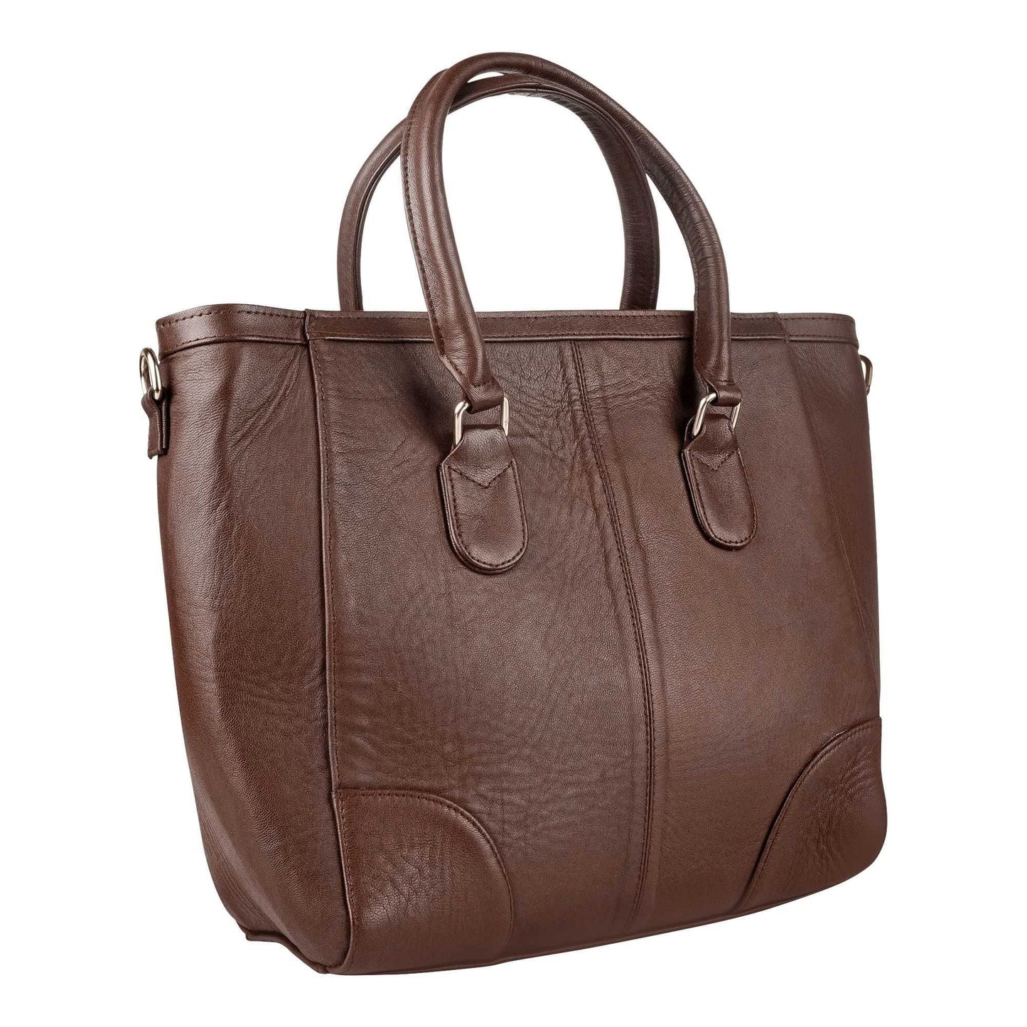 Basix Ladies Hand Bag  Brown