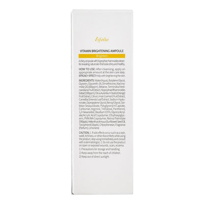 Esfolio Vitamin Brightening Hippophae Rhamnoides Ampoule, 30ml