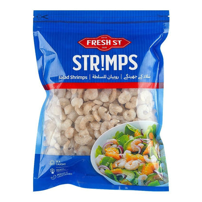 Fresh Street Peeled & Undeveined Salad Shrimps (Jhinga) - PUD 300/500, 500g