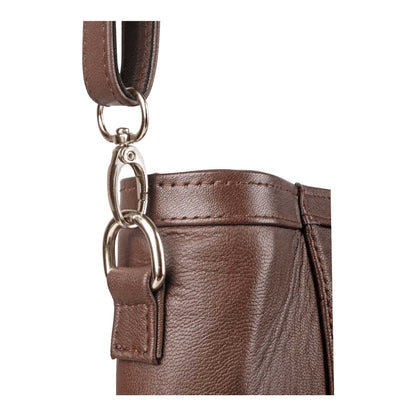 Basix Ladies Hand Bag  Brown