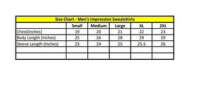 Basix Golden Brown Impression Embroidered Sweatshirt, For Men, MSS-604