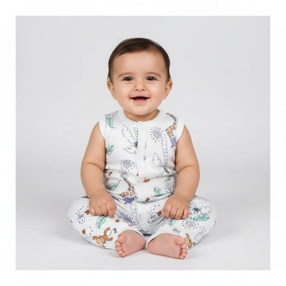 Basix Infant Sleeveless Polo Romper, 5957