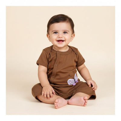 Basix Infant Full Length Frill Romper  6018