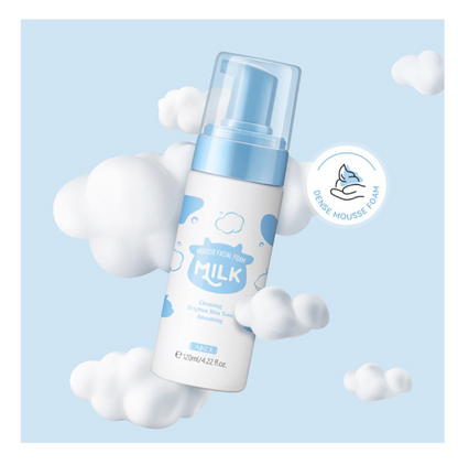 Laikou Milk Mousse Facial Cleansing Foam, For Skin Brightening, 120ml, LK91170A