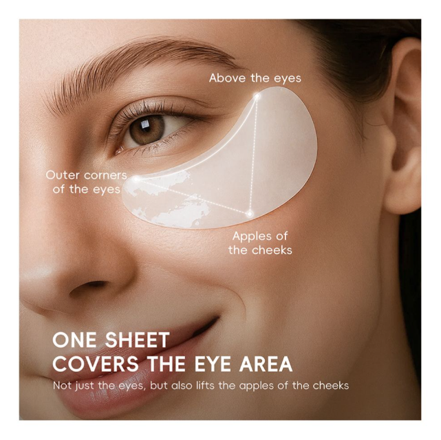 Laikou Rice Eye Mask, Niacinamide, Hyaluronic Acid, For Hydrated & Nourished Skin, 6g, LK32395A