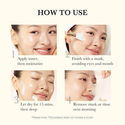 Medicube Night Wrapping Mask, Kojic Acid, Turmeric, For All Types Of Skin, 75ml